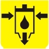 Symbol Öldruck  (0°)