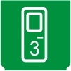 Symbol Öffner für Tür 3  (0°)